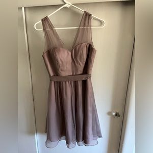 Anthropologie (BHLDN) Quillaree Mauve Dress, Size 2